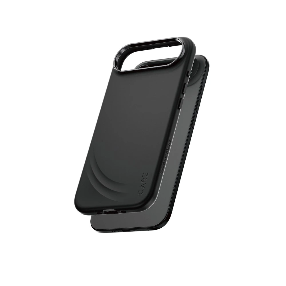 PanzerGlass iPhone 17 ProMax 6.9吋 FLOW 親膚磁吸防摔殼金屬鍵款-黑色