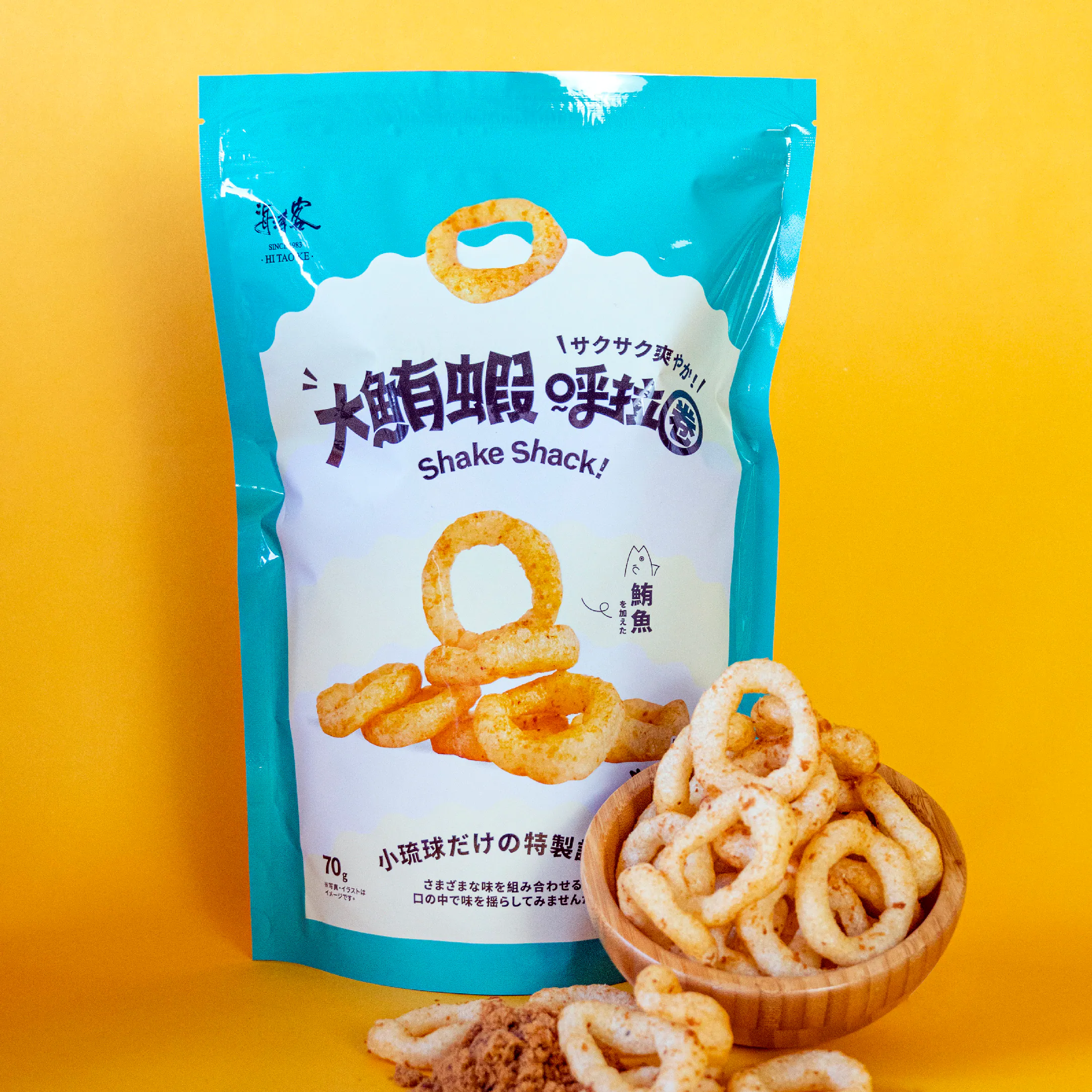 【海濤客】大鮪蝦呼拉圈一箱12包