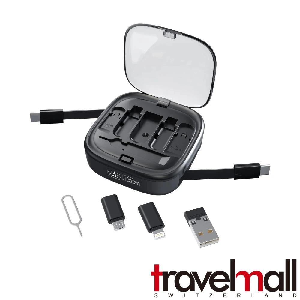 【Travelmall】 8IN1八合一多功能線材收納儲存器