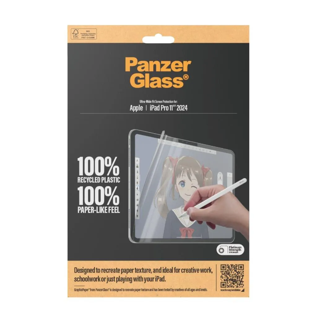 PanzerGlass iPad Air 10代 10.9吋 iPad Pro 11 類紙膜 文書繪圖 抗刮防指紋保護貼