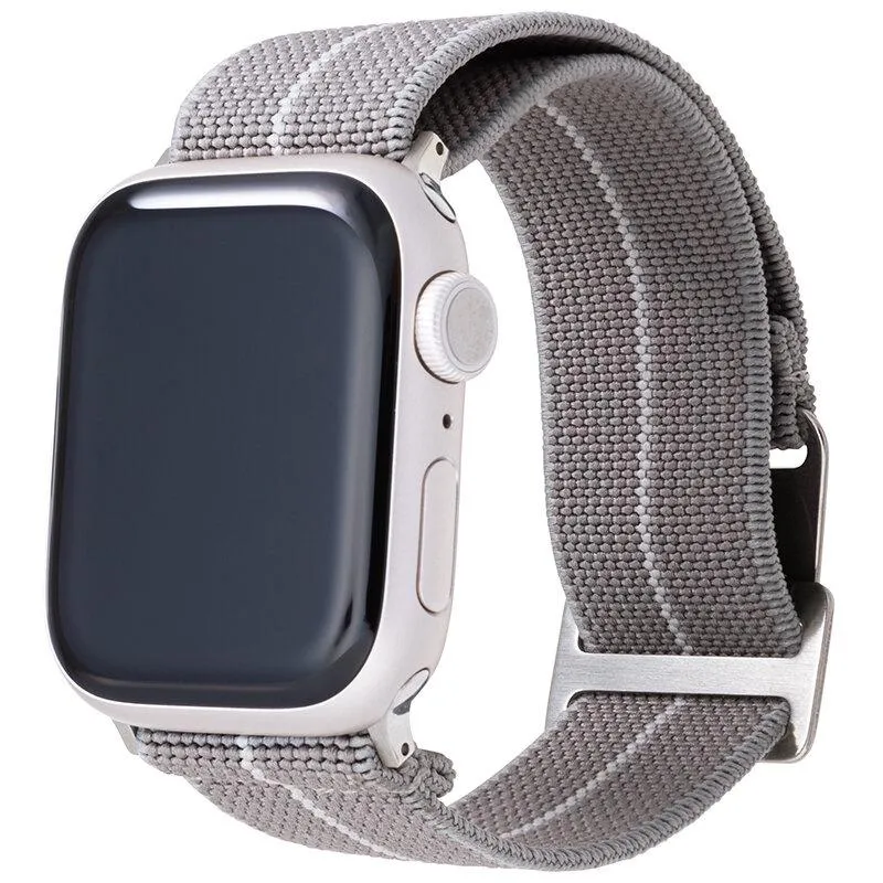 Gramas Apple Watch 38-49 mm 法國海軍帆布錶帶 iwatch 錶帶 布紋 透氣 時尚