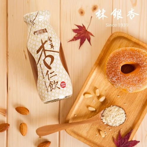 《LINSING 林銀杏》雪耳杏仁飲一箱24瓶宅配免運