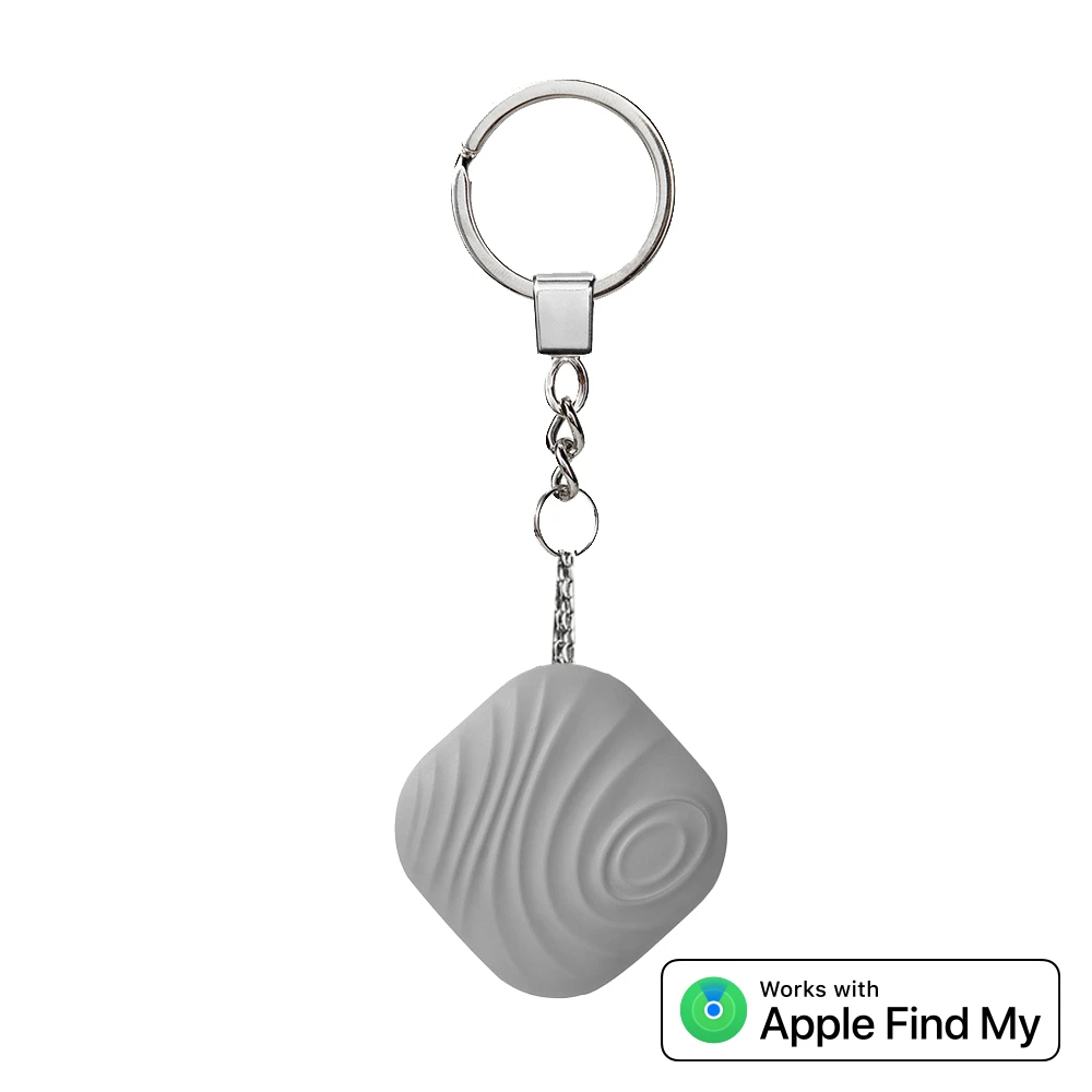 iFind Spot 蘋果版 全球定位器-波紋銀灰