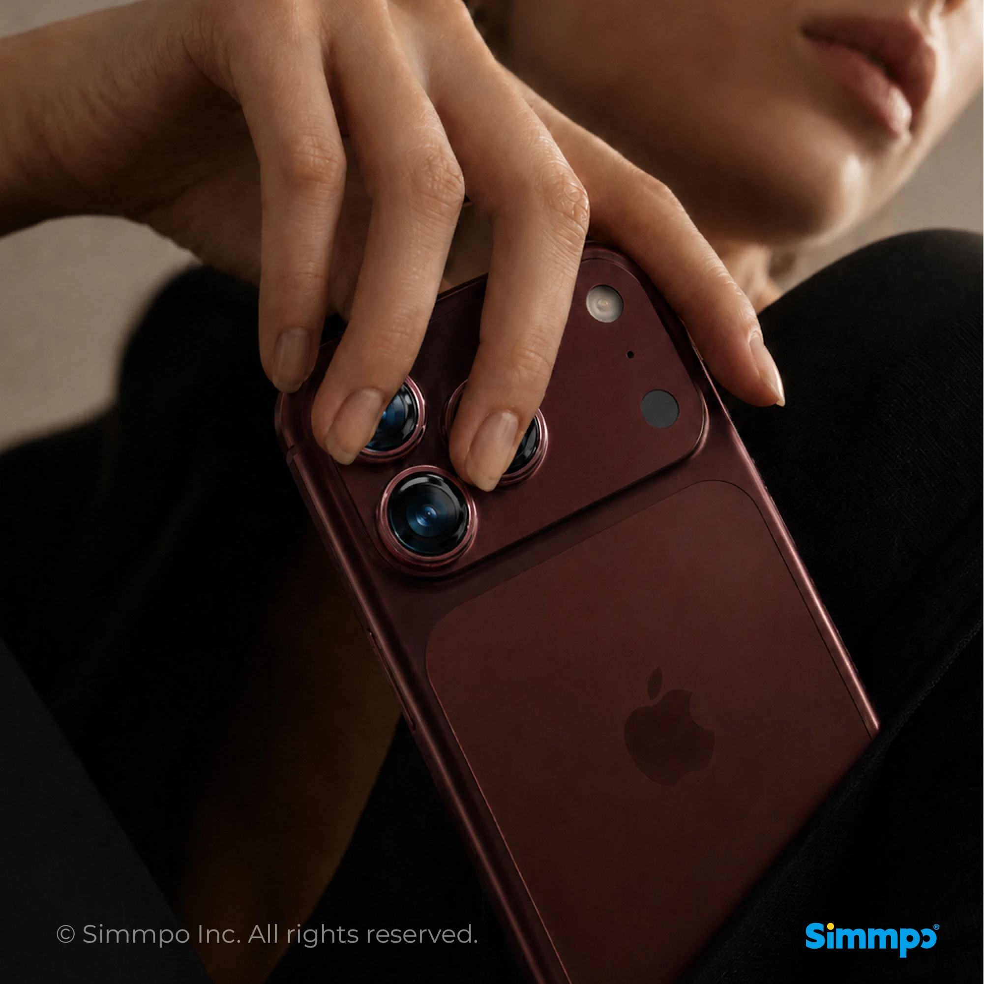 Simmpo L90 幻晶藍寶石鏡頭貼