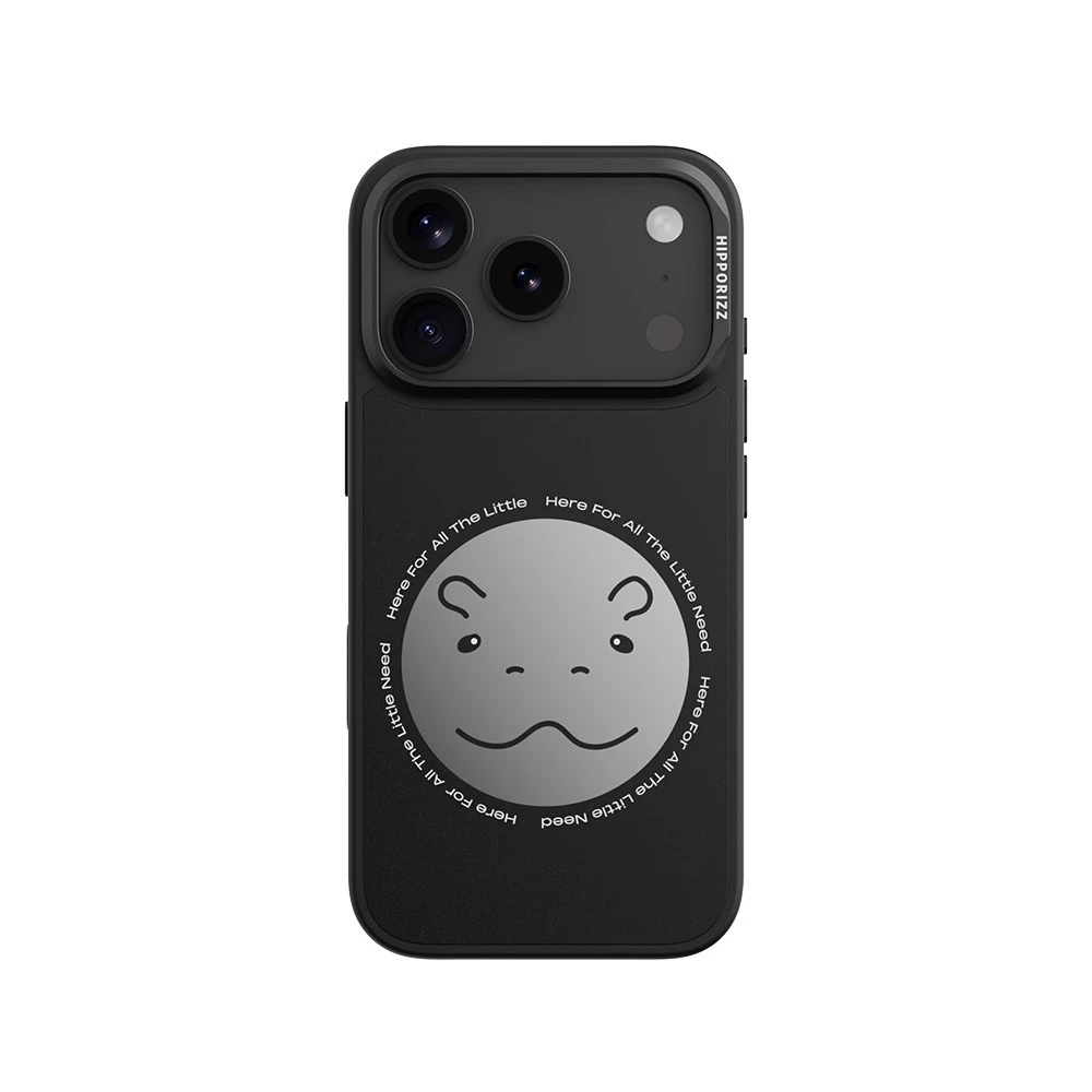【河馬引力】Mirra 鏡面磁吸支架殼 iPhone 17 Pro 系列 圓滾滾｜Hipporizz