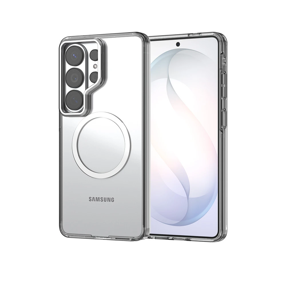 【河馬引力】Samsung Galaxy S26 系列 Lucid Clear Pro Mag 超透磁吸支架殼｜Hipporizz