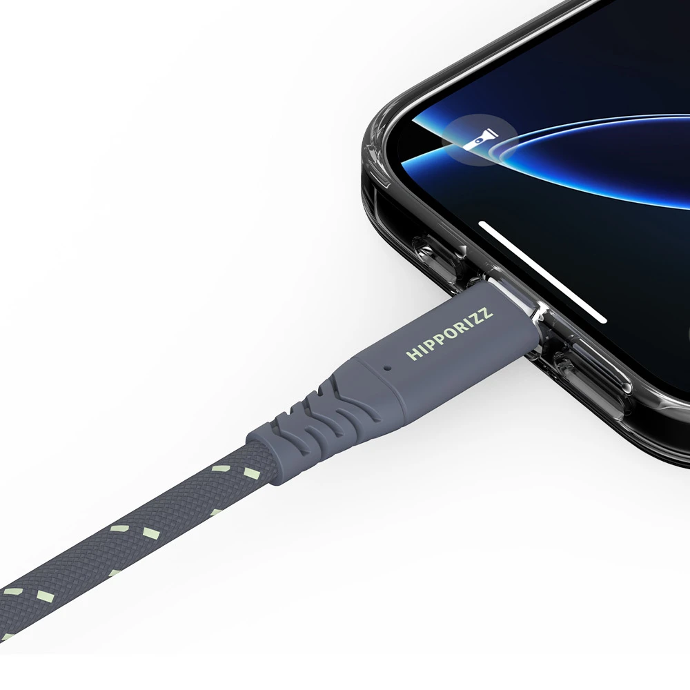【河馬引力】CAVO 1.5M USB-C to USB-C 雙色高速傳輸充電編織線 240W USB3.2 20Gbps｜Hipporizz