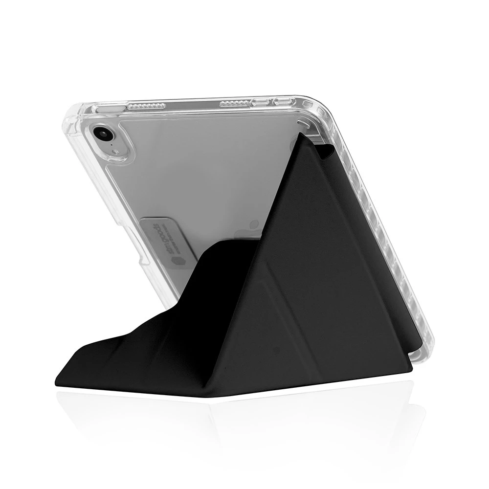 STM iPad mini A17 Pro/第6代 8.3" Opp 專用多角度折疊防摔保護殼-黑