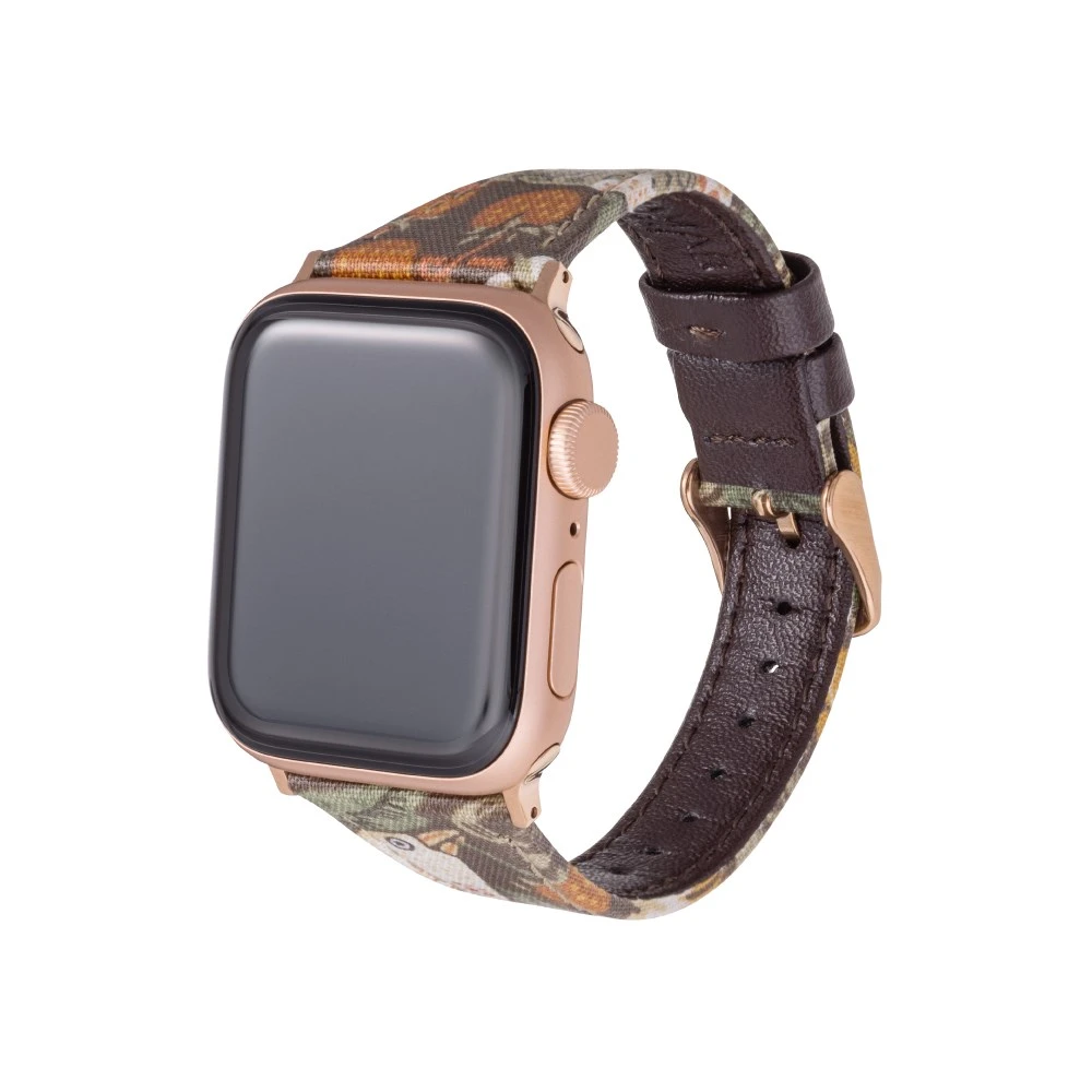 Gramas Apple Watch 38/40/41/42mm 仕女彩繪錶帶 BEST OF MORRIS 聯名限量款-棕色
