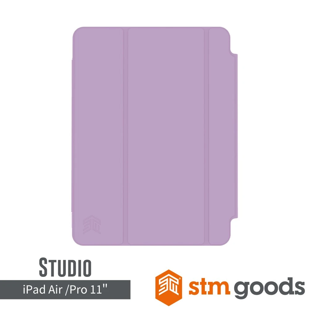 STM iPad Air 11" (M4/M3/M2/5th/4th)/ iPad Pro 11”第4/3/2/1代 Studio 通用極輕薄防護硬殼-紫