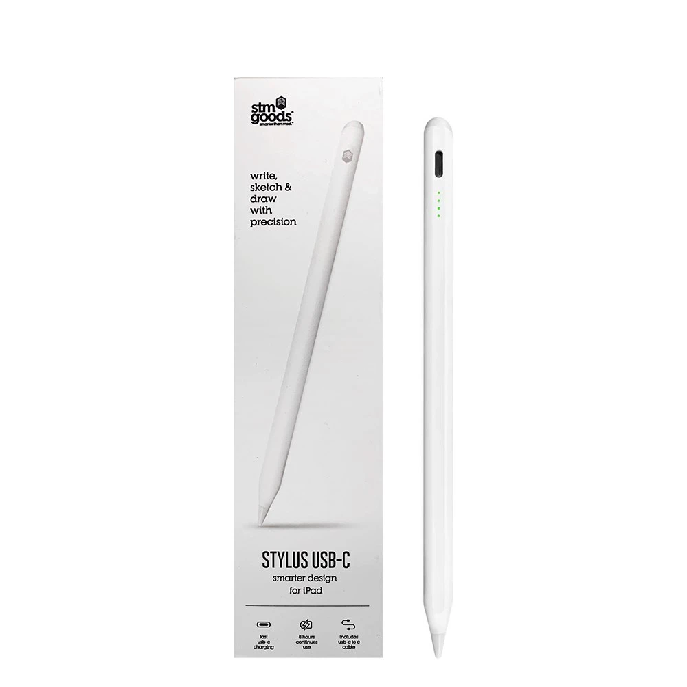 STM Stylus USB-C iPad 磁吸智能觸控筆-白 (498Z)