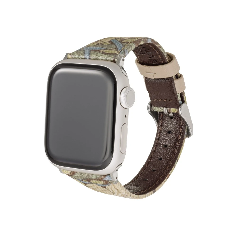 Gramas Apple Watch 38/40/41/42mm 仕女彩繪錶帶 BEST OF MORRIS 聯名限量款-米黃