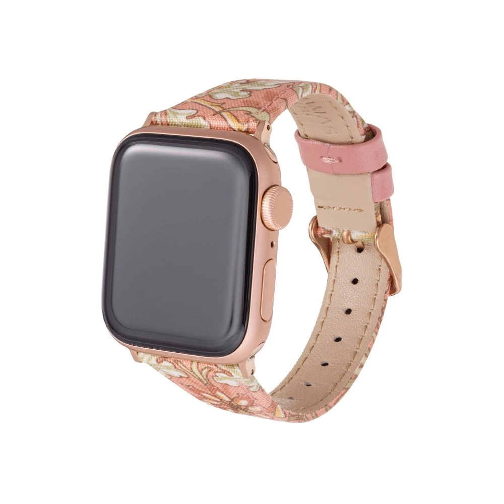 Gramas Apple Watch 38/40/41/42mm 仕女彩繪錶帶 BEST OF MORRIS 聯名限量款-粉色