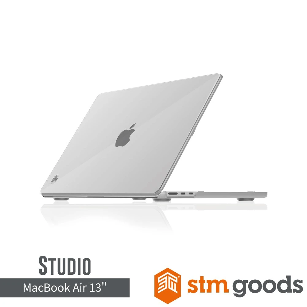 STM Macbook Air 13" (M4/M5) Studio 耐用防摔筆電保護殼-透
