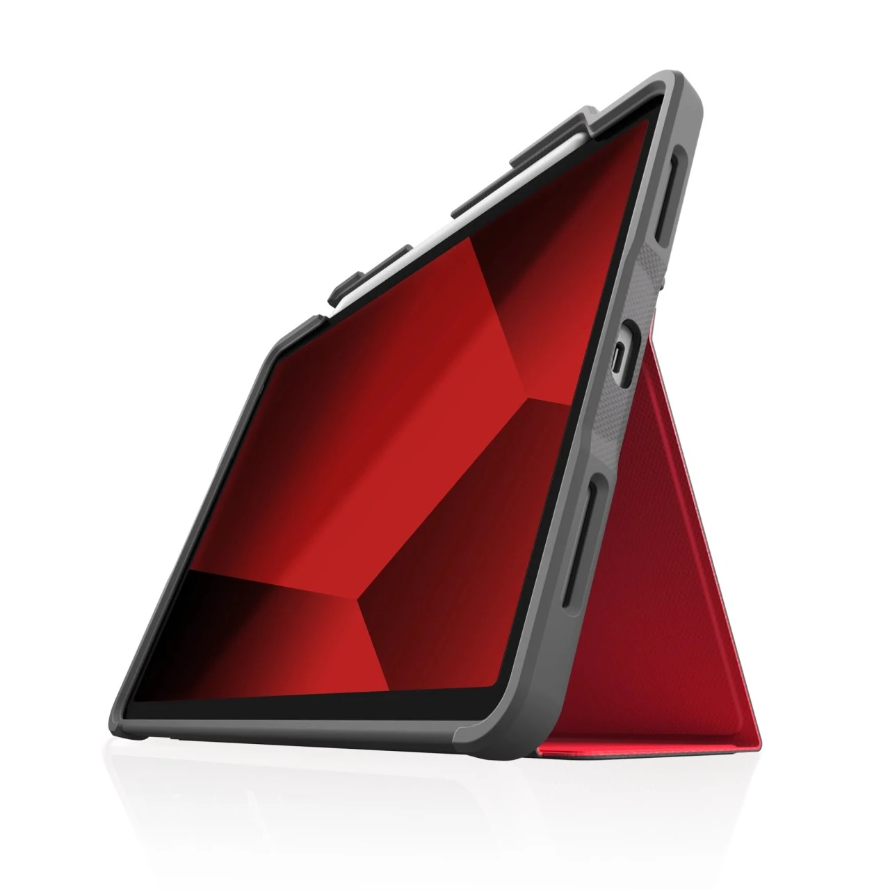 STM iPad Air M4/M3/M2/第5/4代 11" Dux Plus 專用強固軍規防摔保護殼-紅