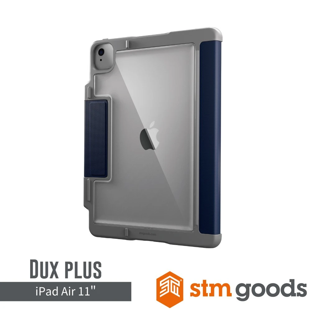 STM iPad Air M4/M3/M2/第5/4代 11" Dux Plus 專用強固軍規防摔保護殼-藍