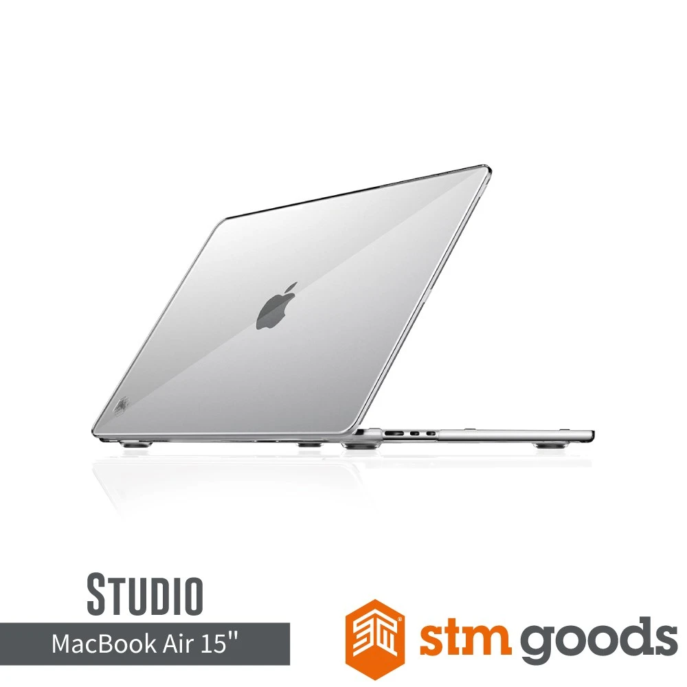 STM Macbook Air 15" (M4/M5) Studio 耐用防摔筆電保護殼-透