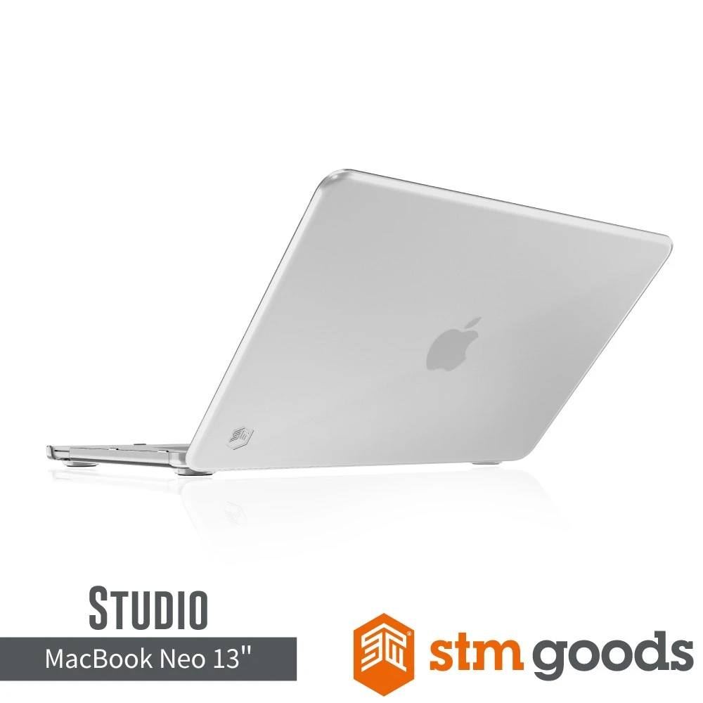 STM Macbook Neo 13" Studio 耐用防摔筆電保護殼-透