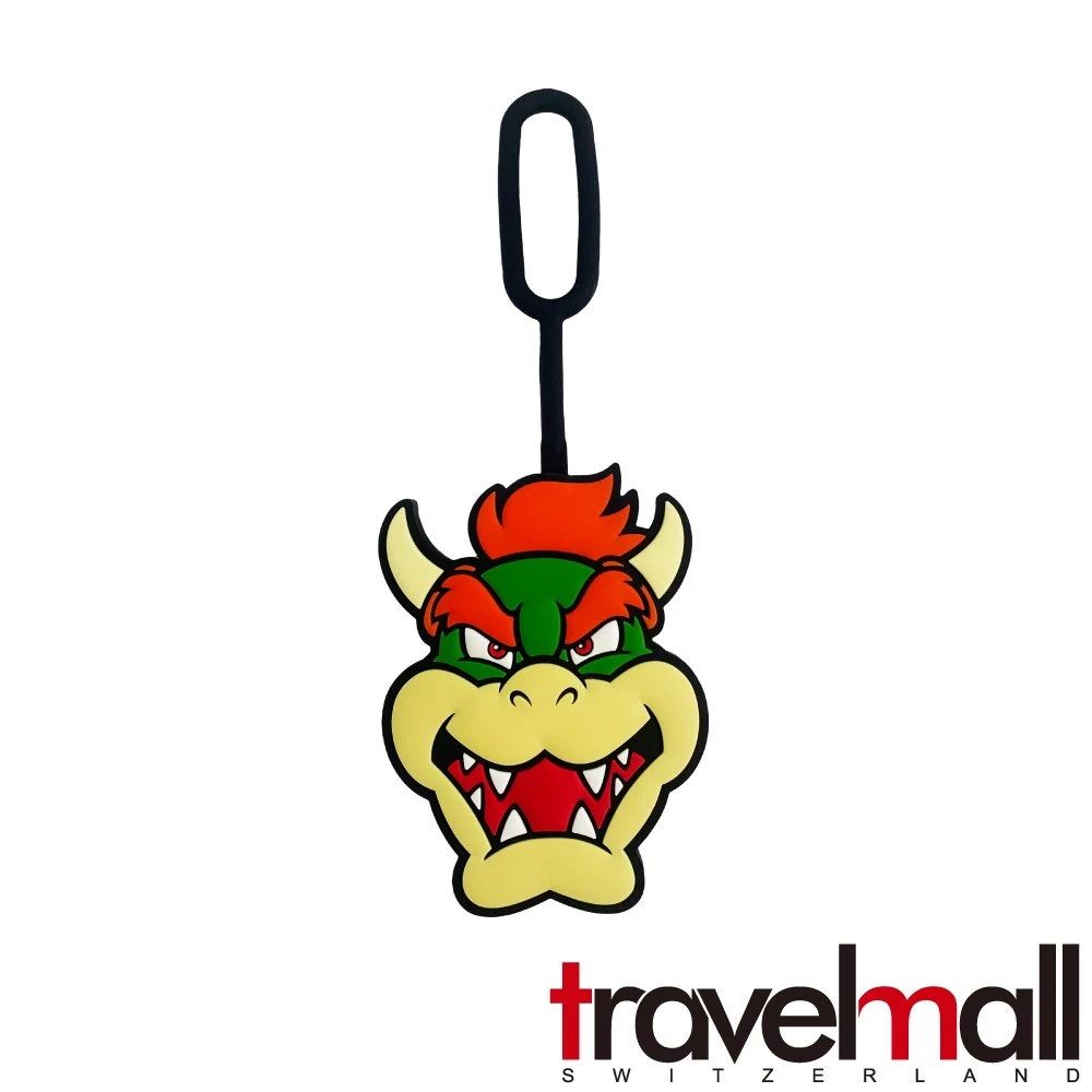 Travelmall 任天堂 超級瑪利歐行李吊牌(庫巴)