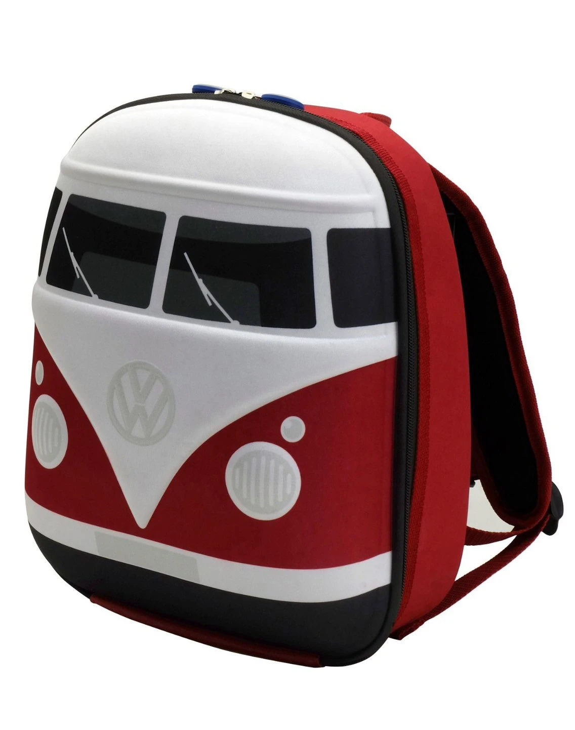 Travelmall WELLY_Q版Volkswagen汽車授權背包-紅