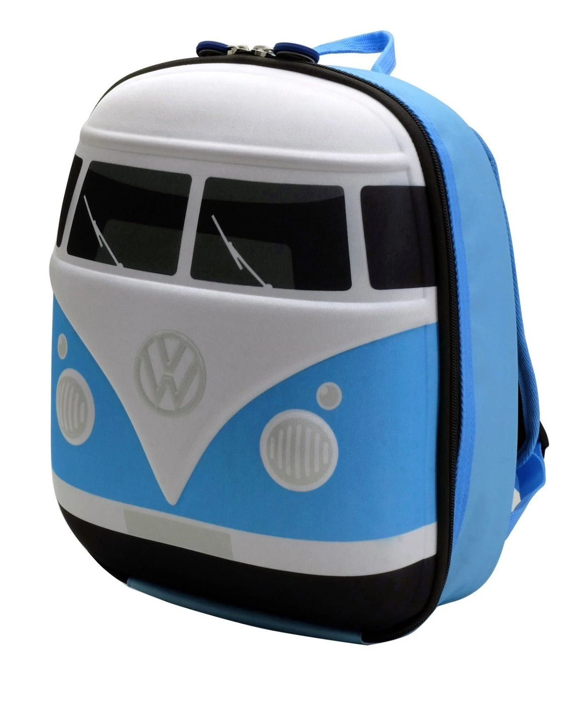Travelmall WELLY_Q版Volkswagen汽車授權背包-藍