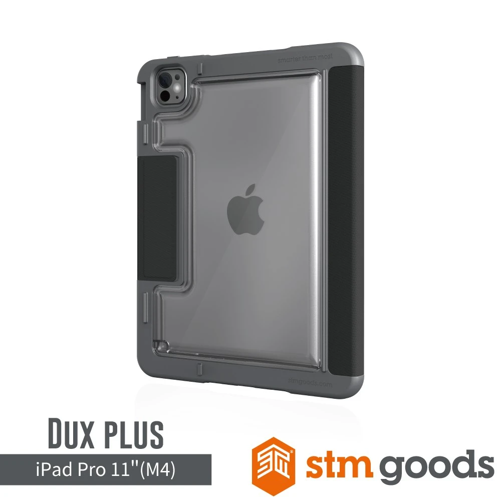 STM iPad Pro M4 11" Dux Plus 專用強固軍規防摔保護殼-黑