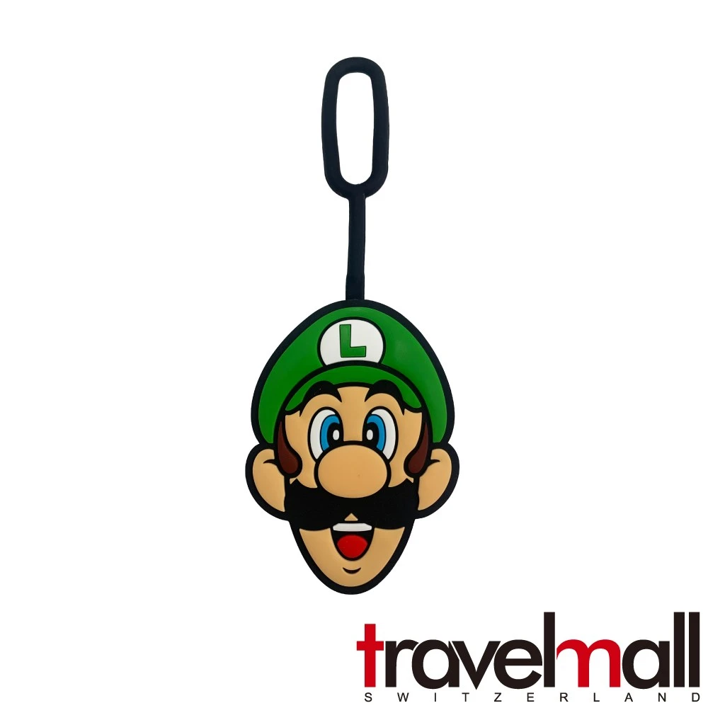 Travelmall 任天堂 超級瑪利歐行李吊牌(路易吉)