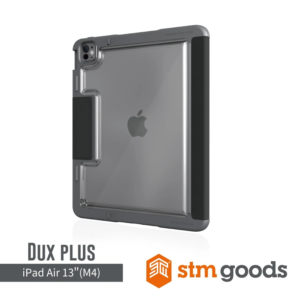 STM iPad Pro M4 13" Dux Plus 專用強固軍規防摔保護殼-黑
