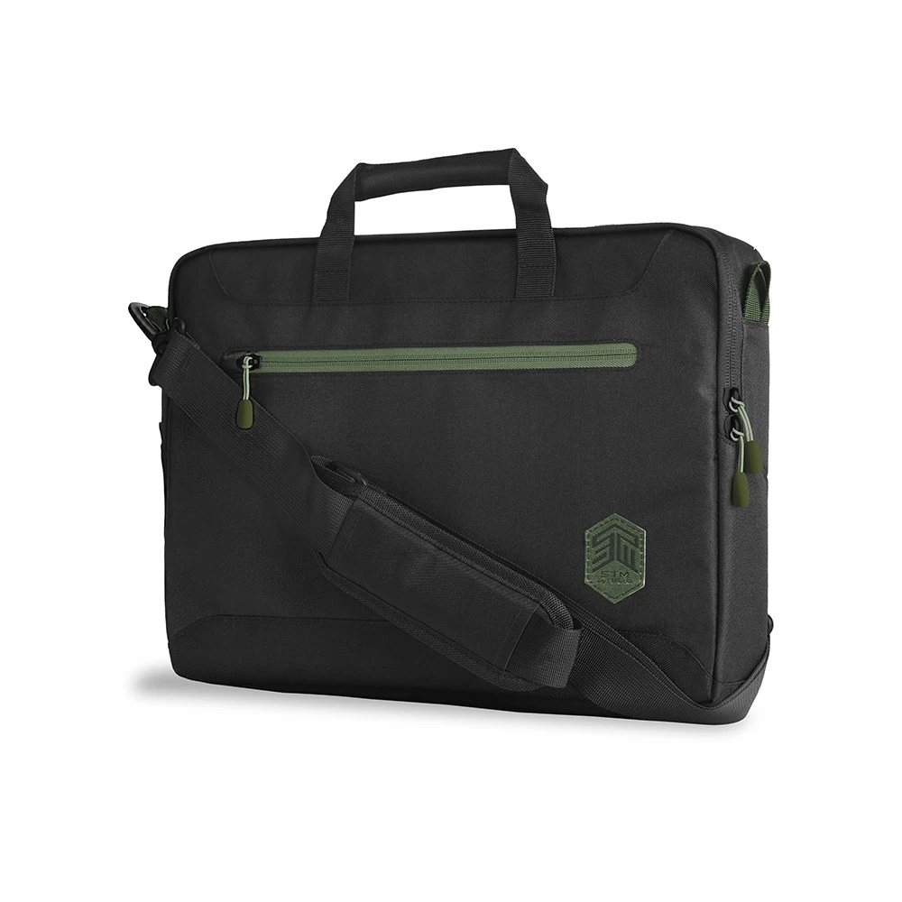 STM Macbook 15-16" ECO Brief 手提肩帶電腦包 -黑