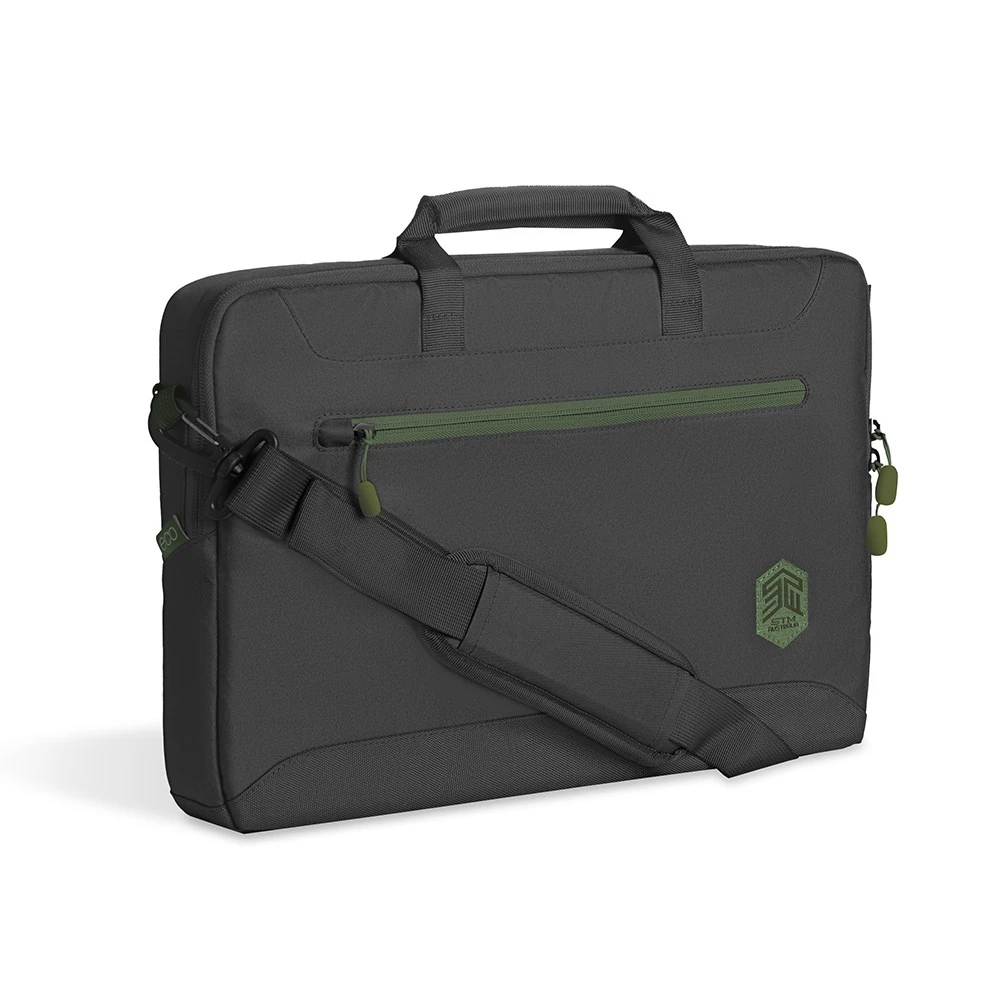 STM Macbook 15-16" ECO Brief 手提肩帶電腦包 -黑