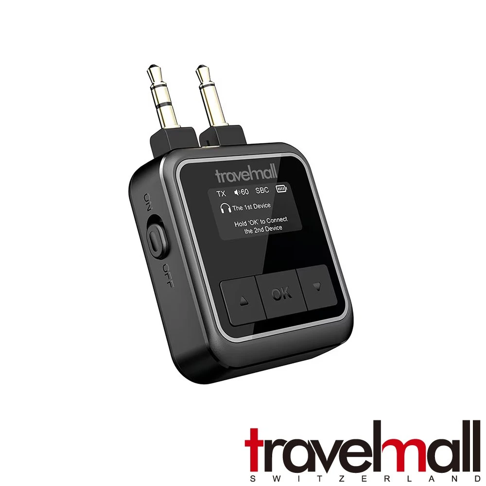 Travelmall 二合一藍牙音頻發射接收轉接器