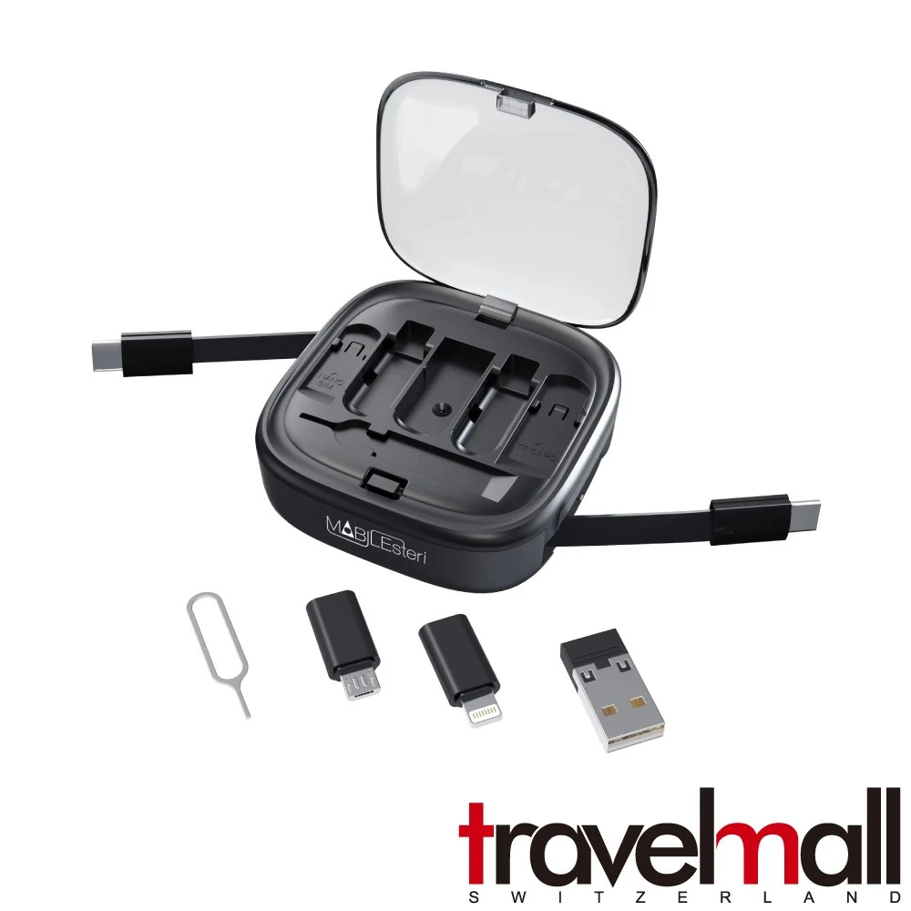 Travelmall 8in1 八合一多功能線材收納儲存器
