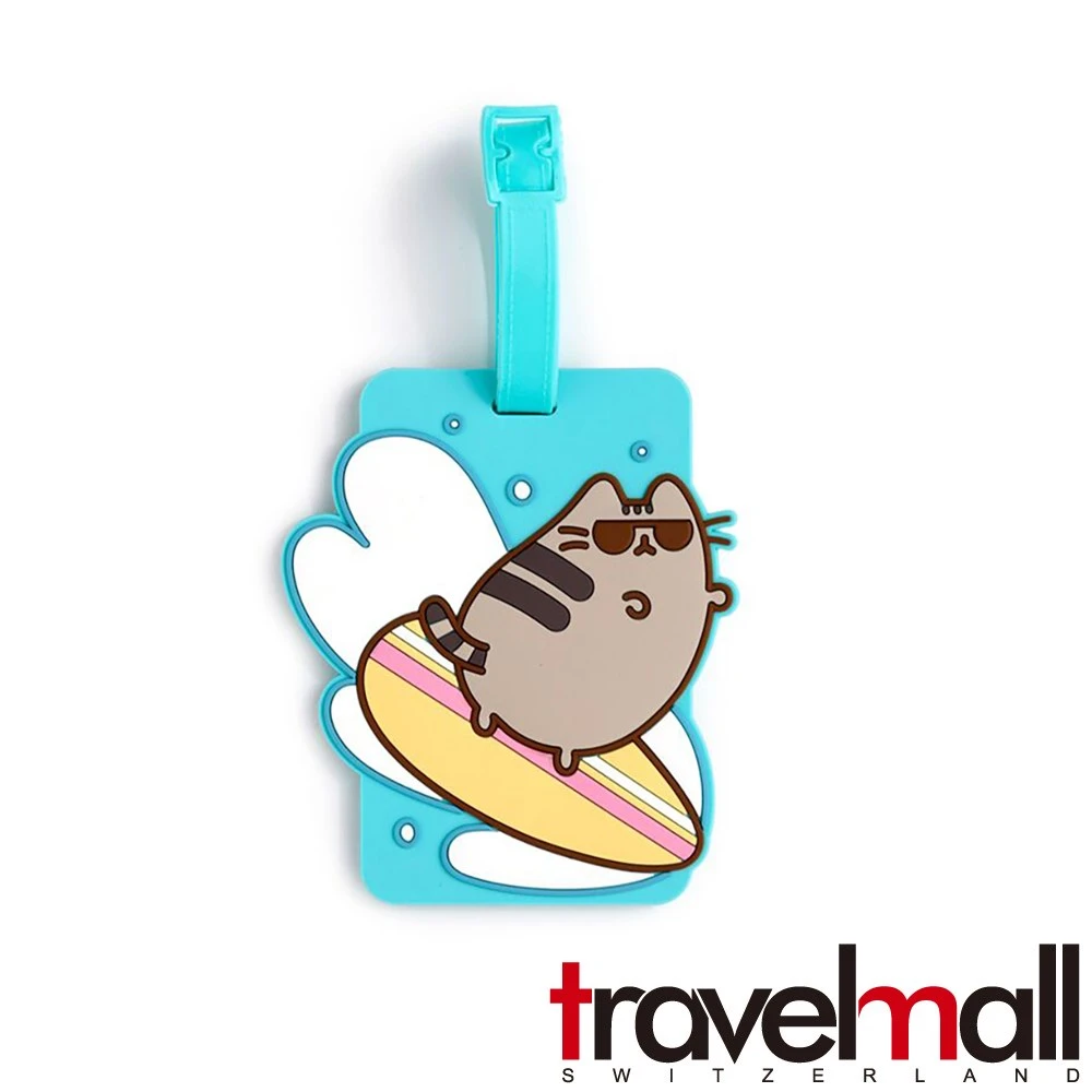 Travelmall 行李吊牌 胖吉貓