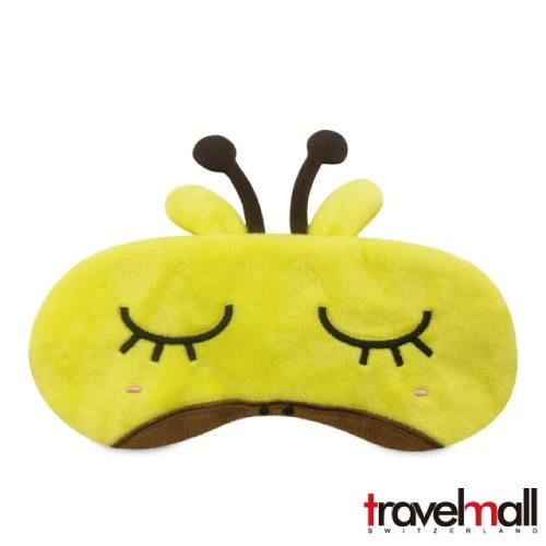 Travelmall 動物系列 舒適 旅行 眼罩-長頸鹿