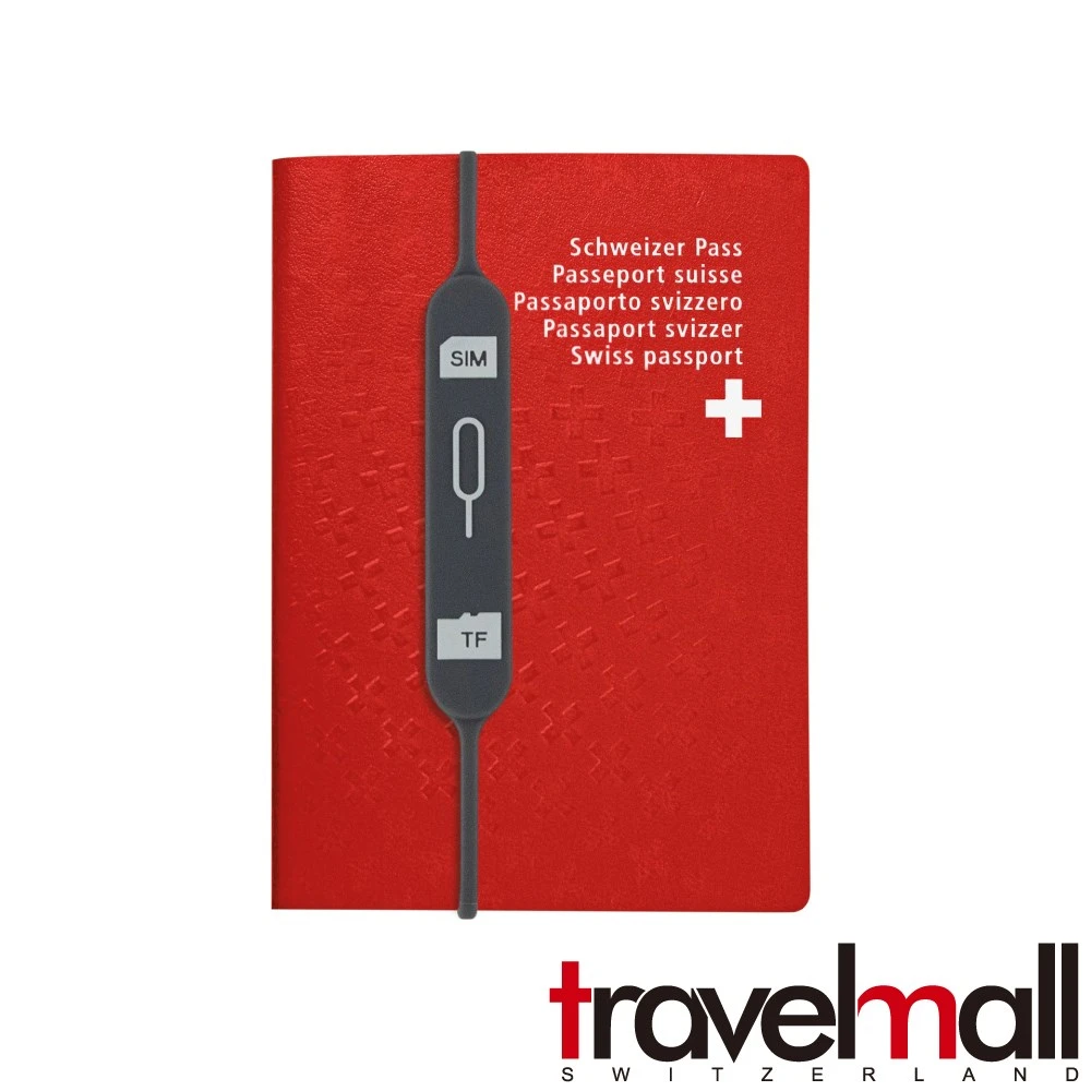 Travelmall 多功能護照書籤SIM卡收納器