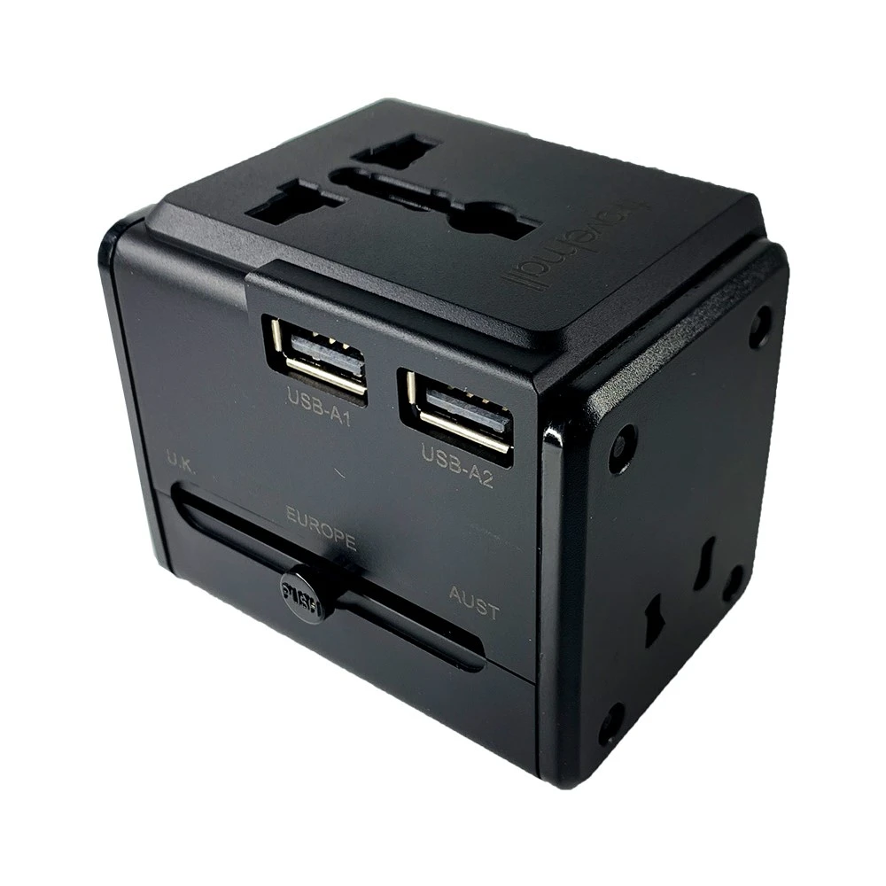 Travelmall 2A1C 多國旅行轉換插頭 (2USB-A / 1Type-C)