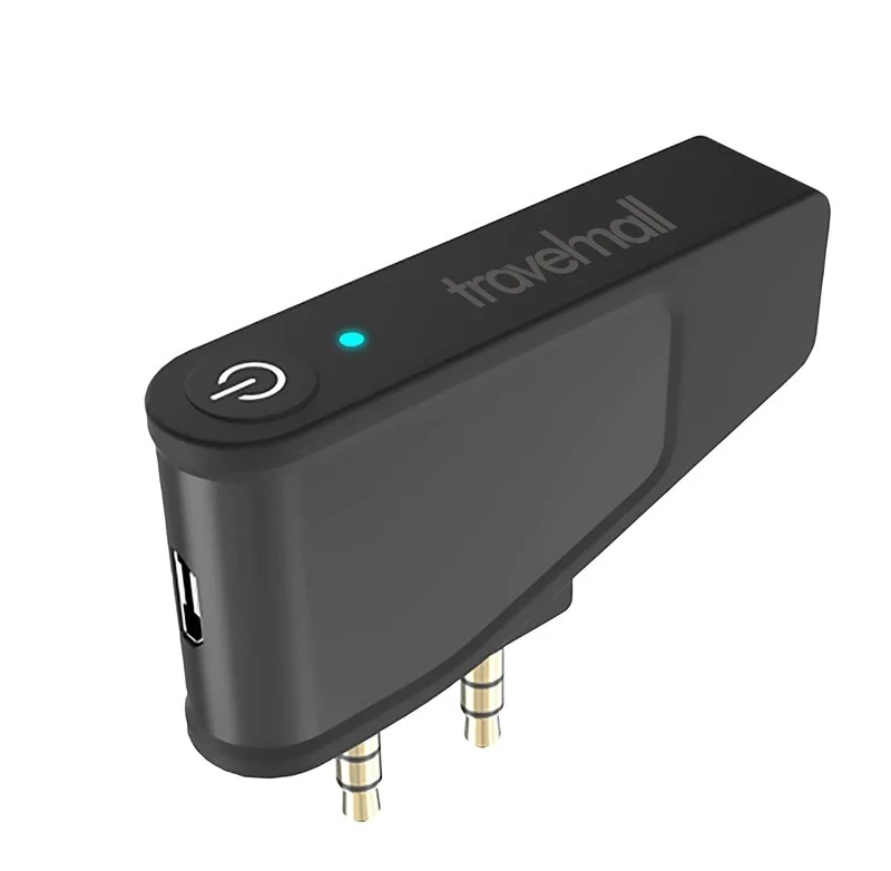 Travelmall 2合1藍牙耳機音頻轉接器