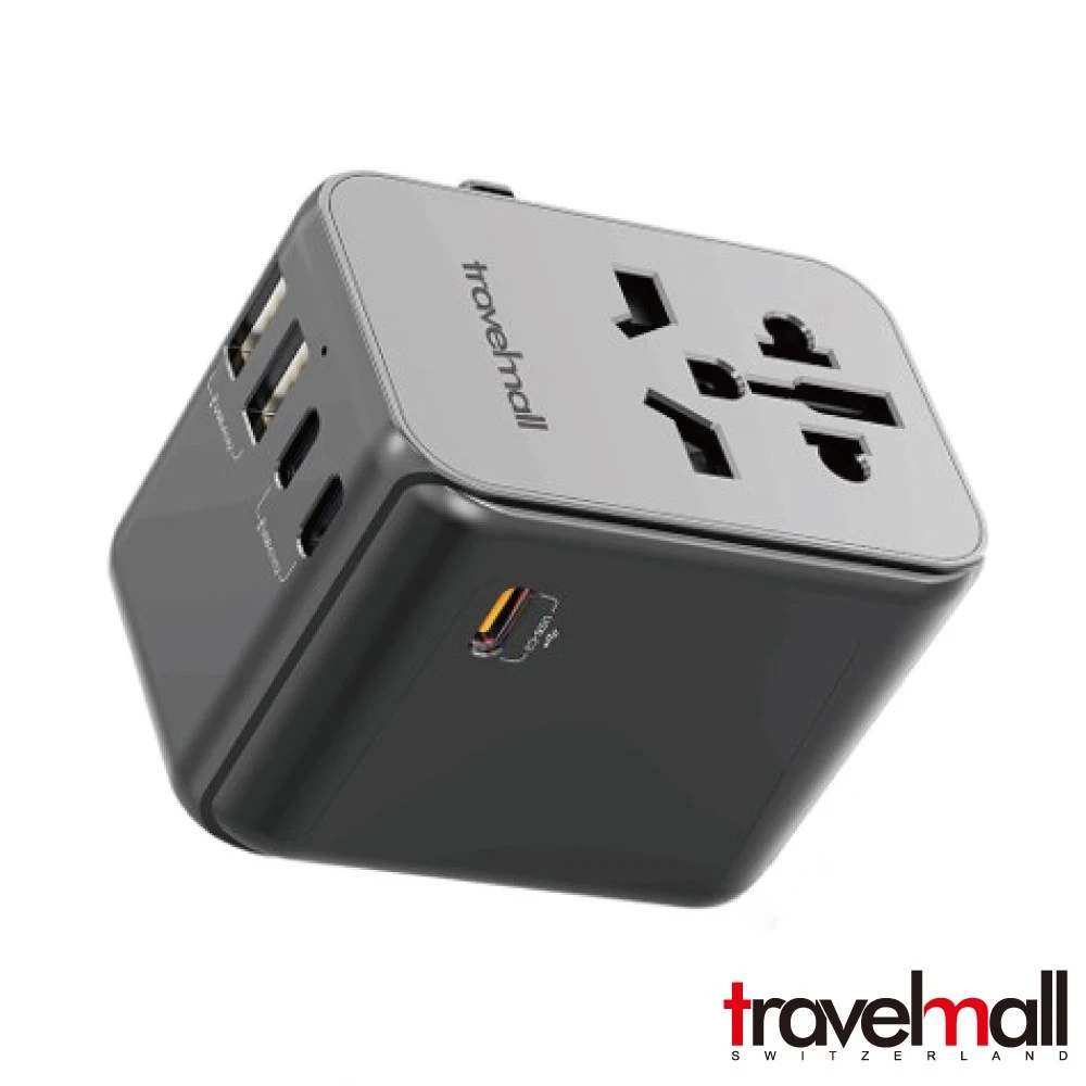 Travelmall 30W PD 多國旅行轉換插頭 (5 USB充電口)