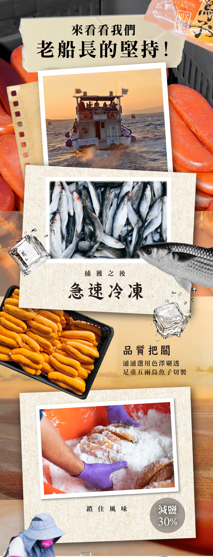 海濤客 家庭包 一口烏魚子