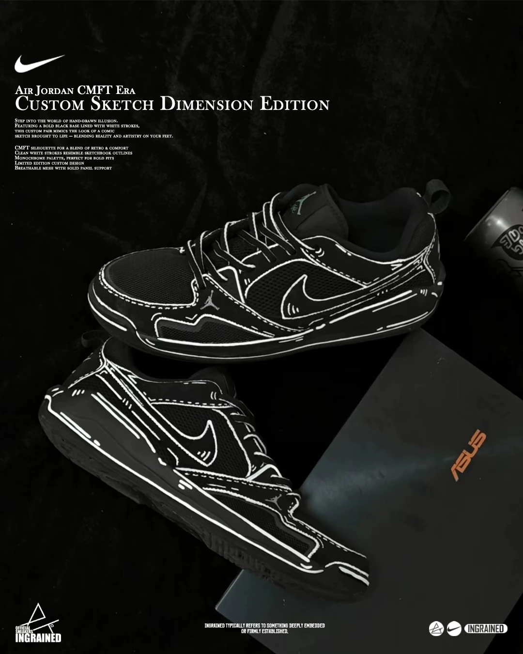 Air Jordan CMFT Era 訂製款｜次元手稿