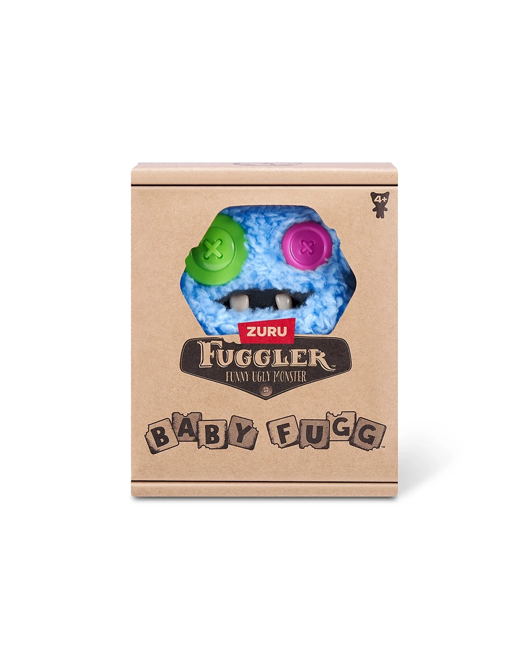 🦷 FUGGLER 萌牙怪寶系列 3吋 毛絨公仔