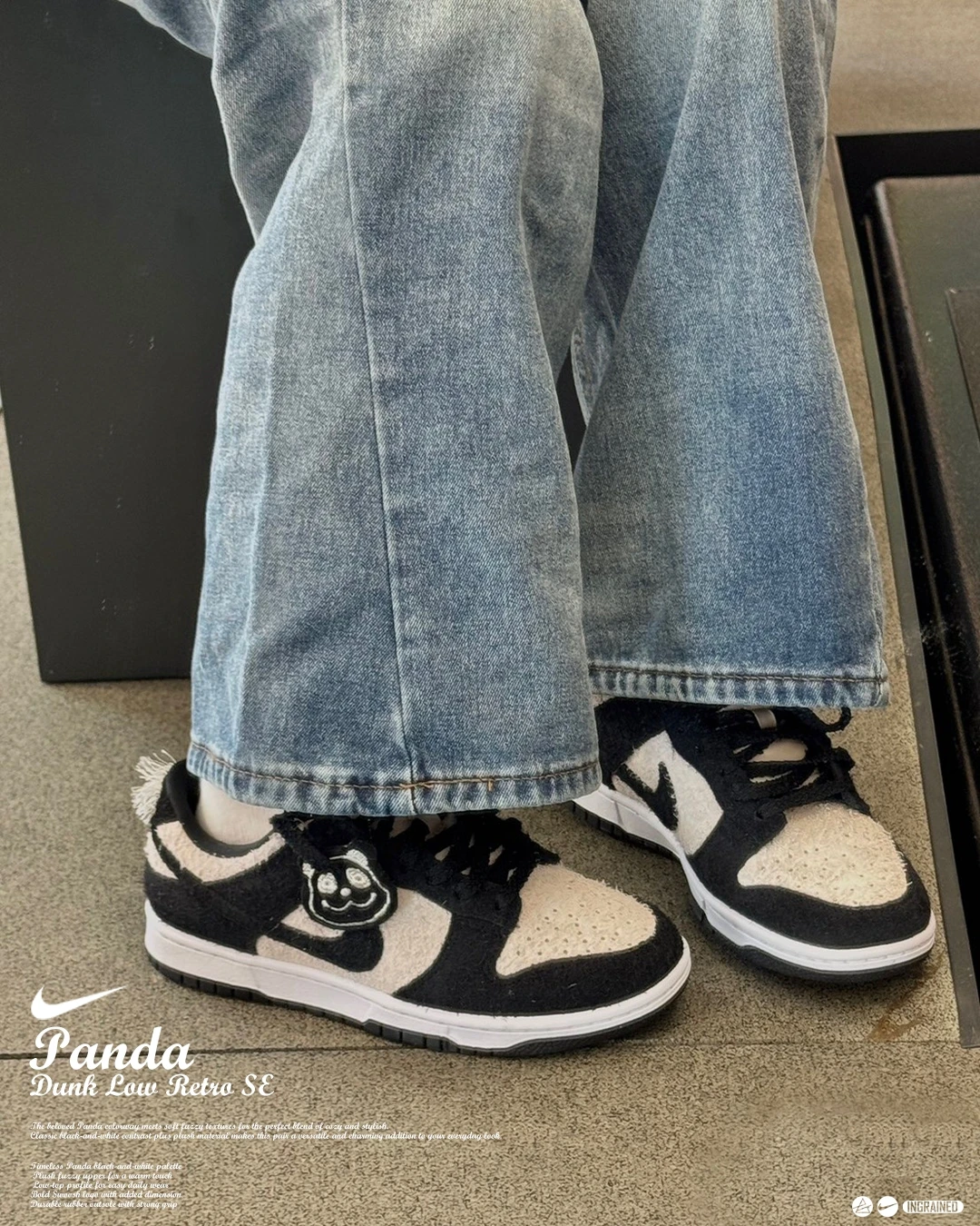 Nike Dunk Low Retro SE「絨毛熊貓」暖萌登場