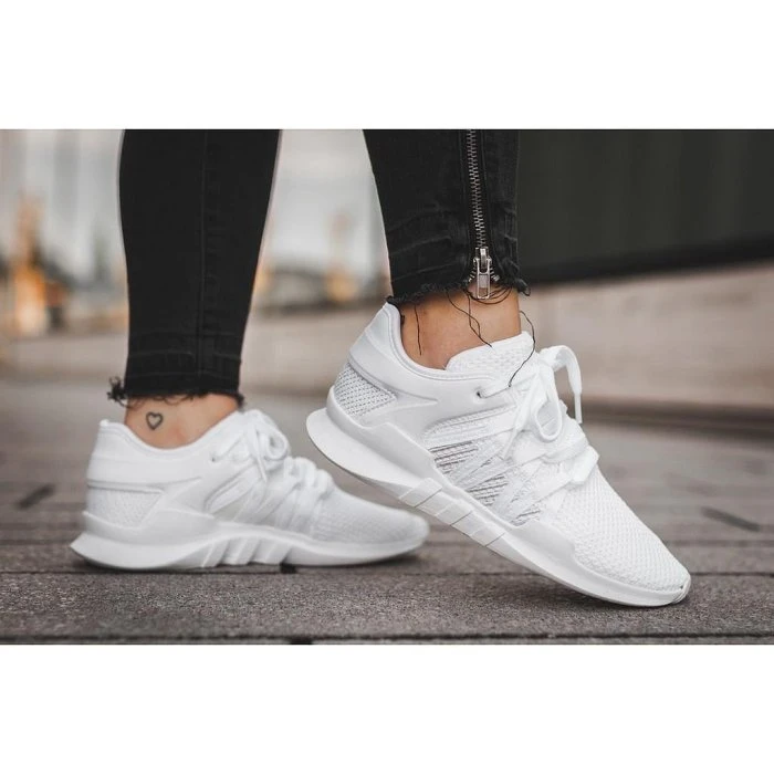 INGRAINED｜adidas EQT Racing ADV Triple White 珍珠全白 慢跑鞋 休閒鞋 BY9796