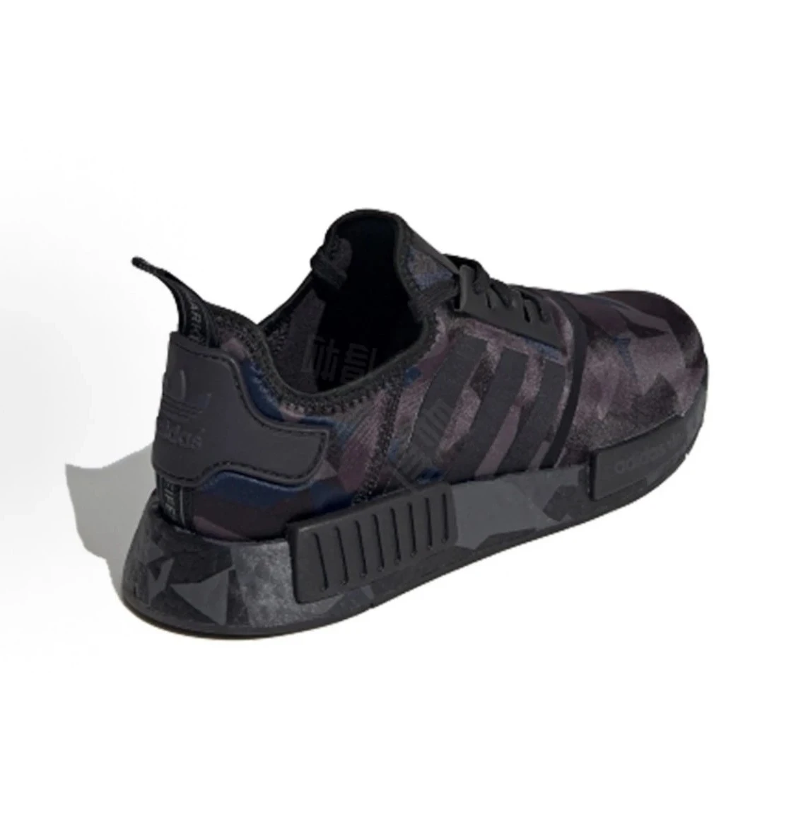 INGRAINED｜Adidas NMD R1 黑 迷彩 襪套 慢跑鞋 休閒鞋 EF4263