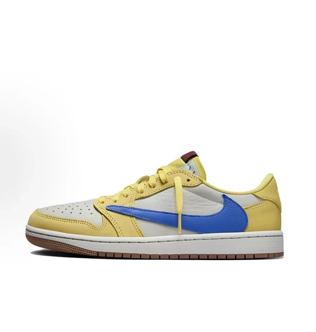 INGRAINED｜Travis Scott x Air Jordan 1 Low OG "Canary" 金絲雀黃 倒勾 低筒 休閒鞋 DZ4137-700
