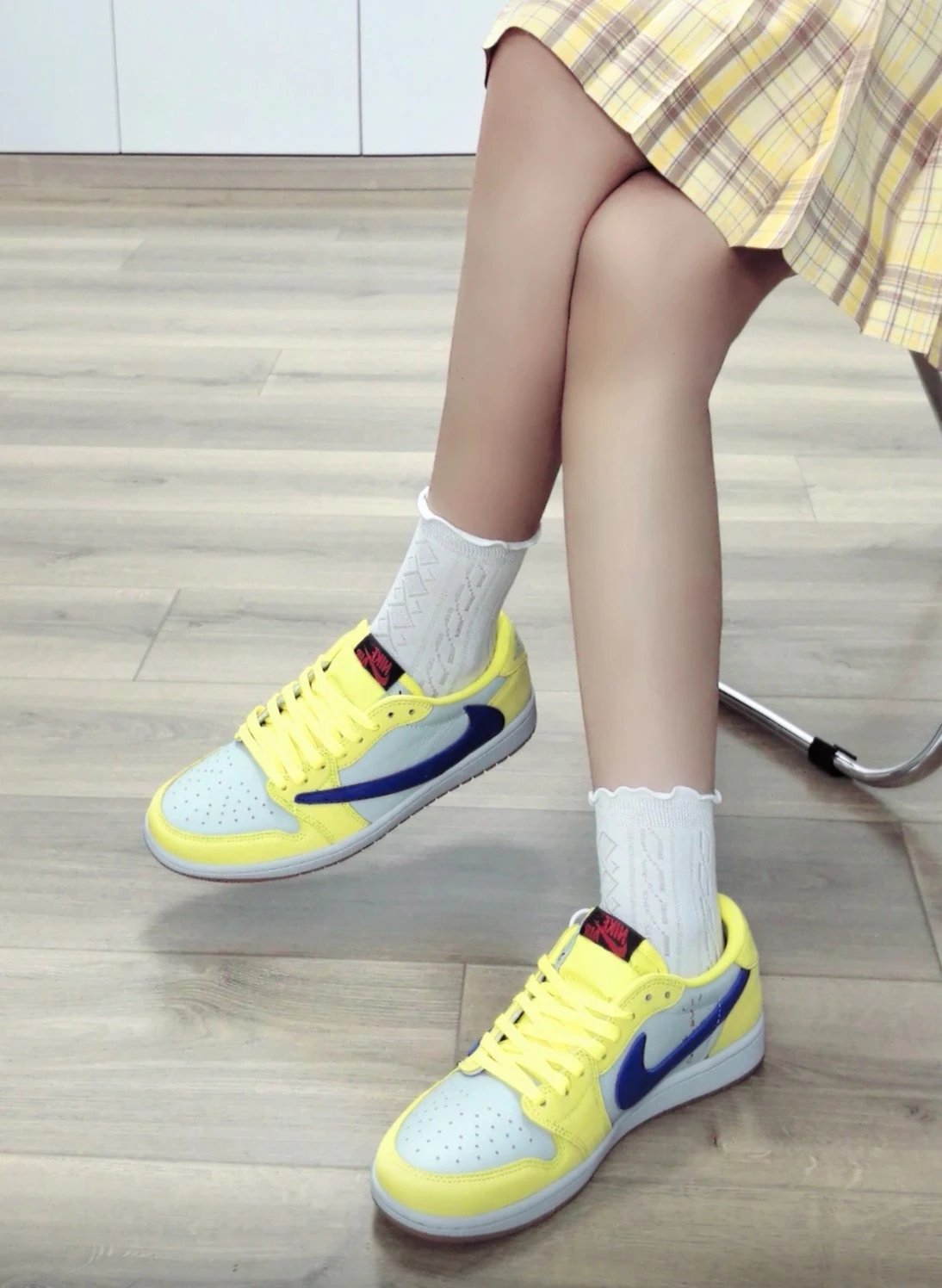 INGRAINED｜Travis Scott x Air Jordan 1 Low OG "Canary" 金絲雀黃 倒勾 低筒 休閒鞋 DZ4137-700