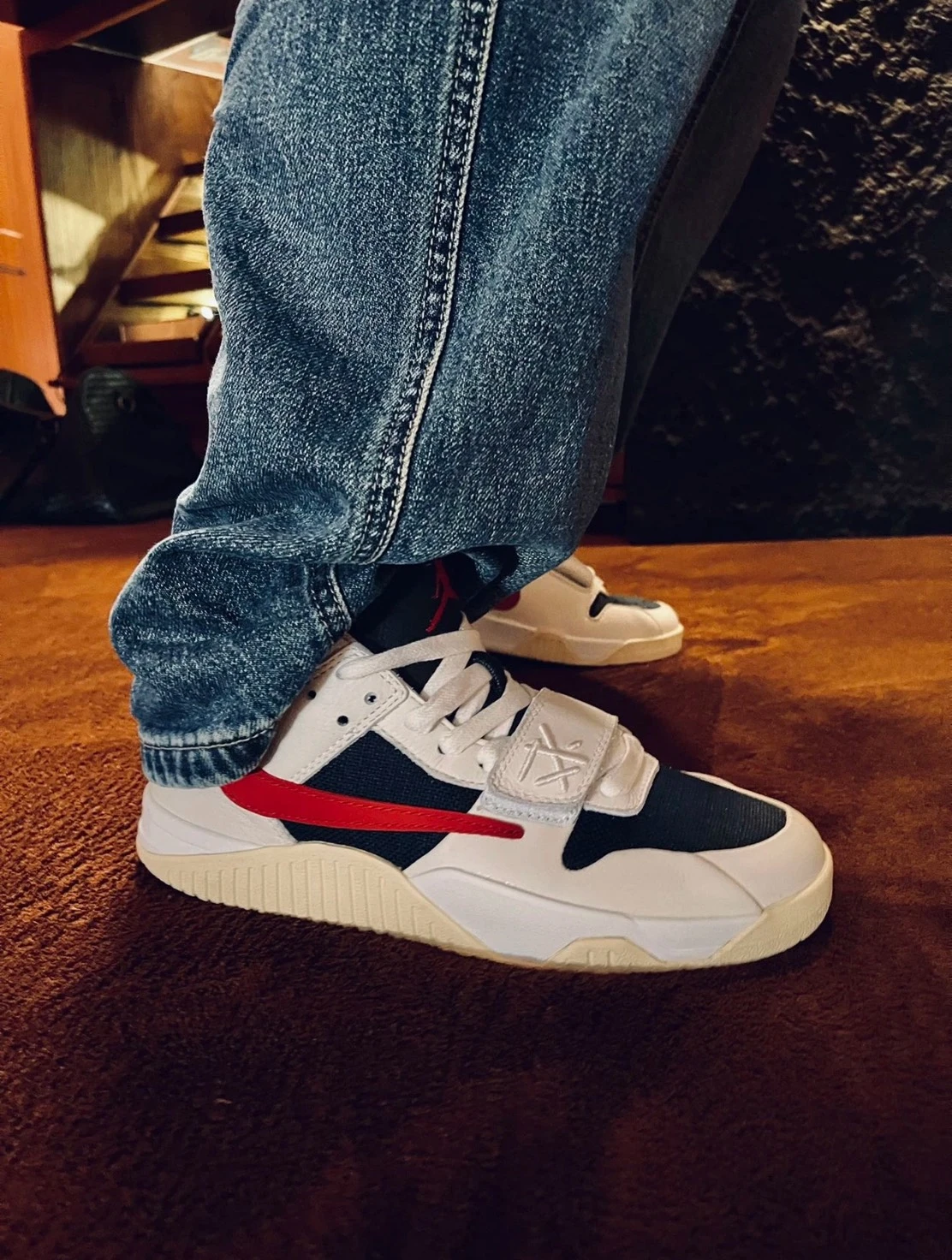 INGRAINED｜Travis Scott x Jordan Jumpman Jack TR "University Red" 倒鉤 黑紅 聯名款 FZ8117-101