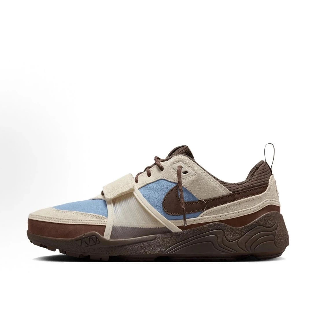 INGRAINED｜Travis Scott x Nike Zoom Field Jaxx Leche Blue 聯名 摩卡藍 巴洛克棕 休閒鞋 HQ3072-400