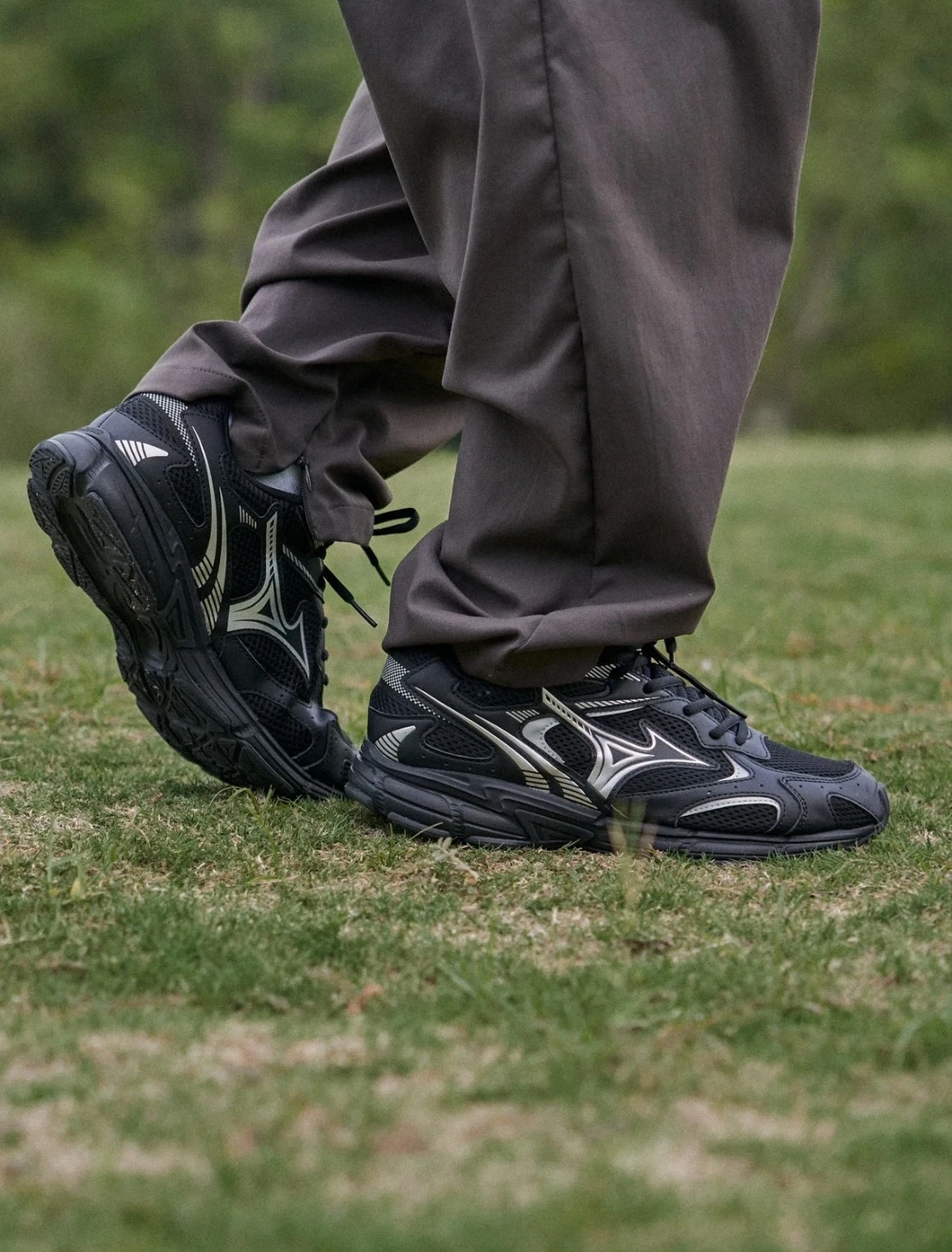 INGRAINED｜Mizuno Cyclone Speed 2k 美津濃 復古 黑銀 慢跑鞋 休閒鞋 D1GH222903