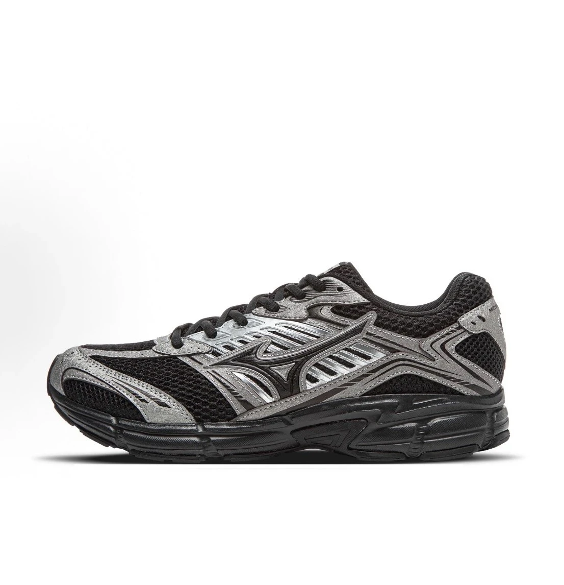 INGRAINED｜Mizuno Speed 2010 美津濃 黑銀色 復古 Y2K 復古 機能 休閒鞋 慢跑鞋 D1GH251703